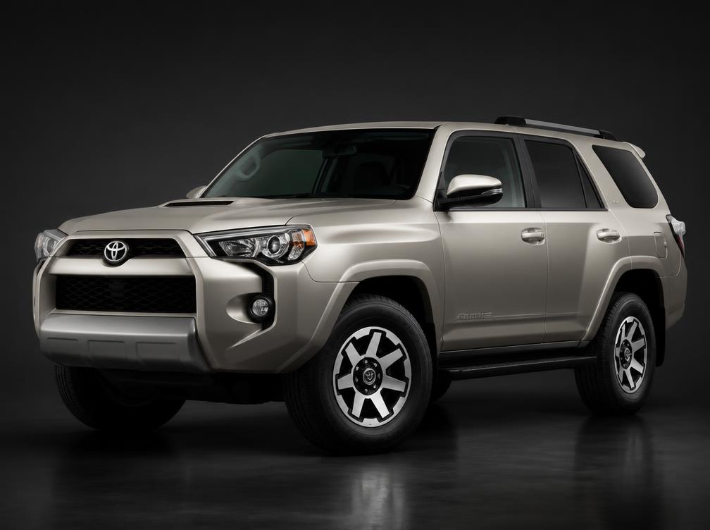 SUV Toyota 4Runner color arena de la flota ejecutiva